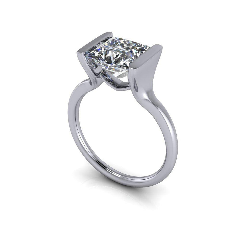 925 Silver Engagement Ring Bel Viaggio Designs, LLC