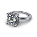 10kt white gold Engagement Ring Bel Viaggio Designs, LLC