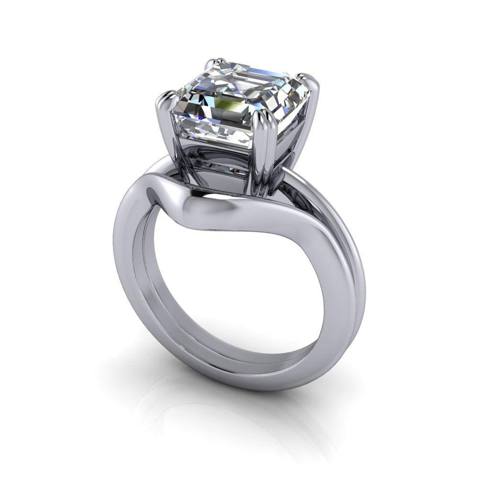 925 Silver Engagement Ring Bel Viaggio Designs, LLC