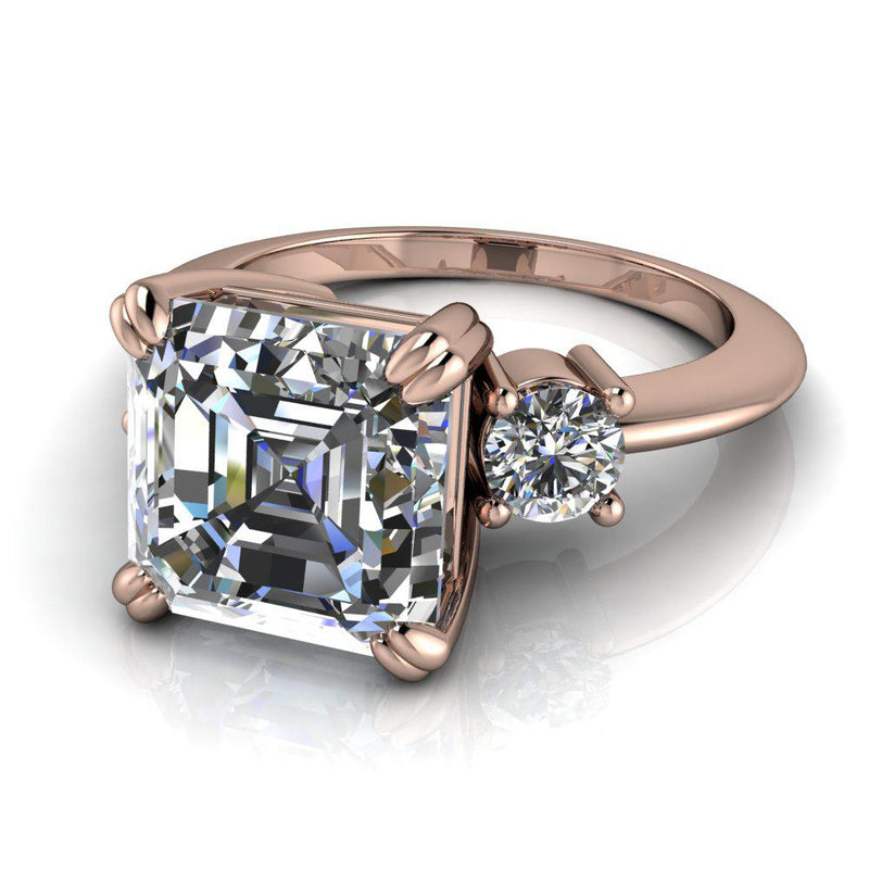 10kt rose gold Engagement Ring Bel Viaggio Designs, LLC