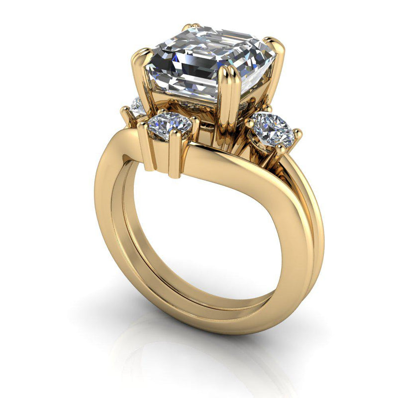 10kt rose gold Engagement Ring Bel Viaggio Designs, LLC