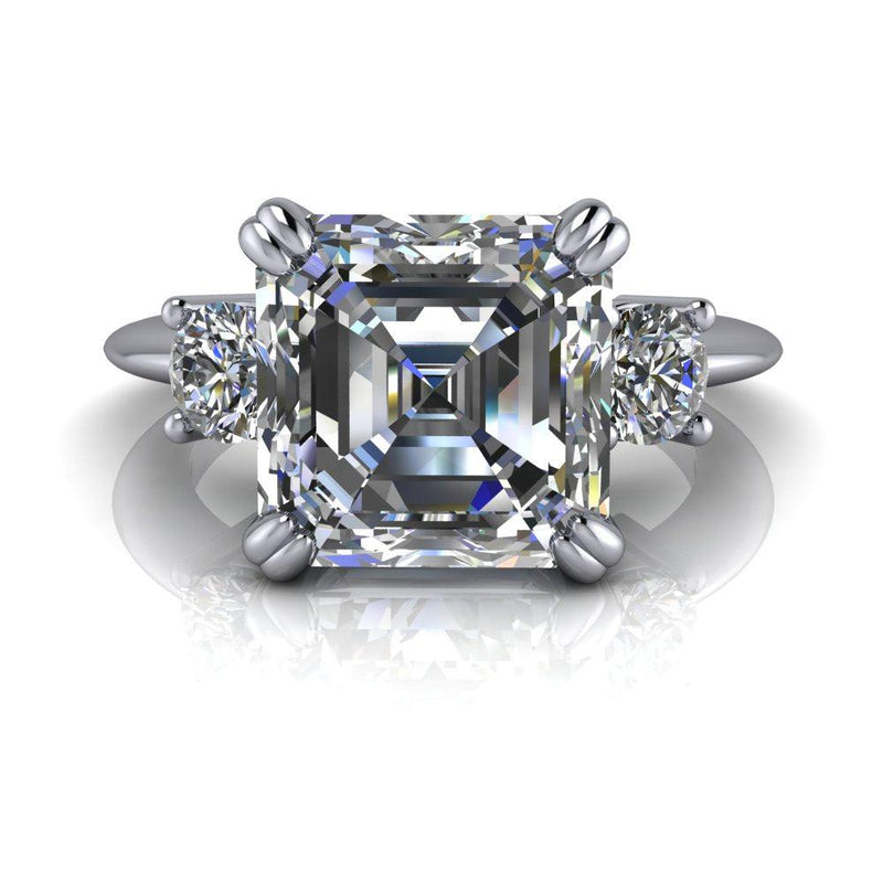 10kt white gold Engagement Ring Bel Viaggio Designs, LLC