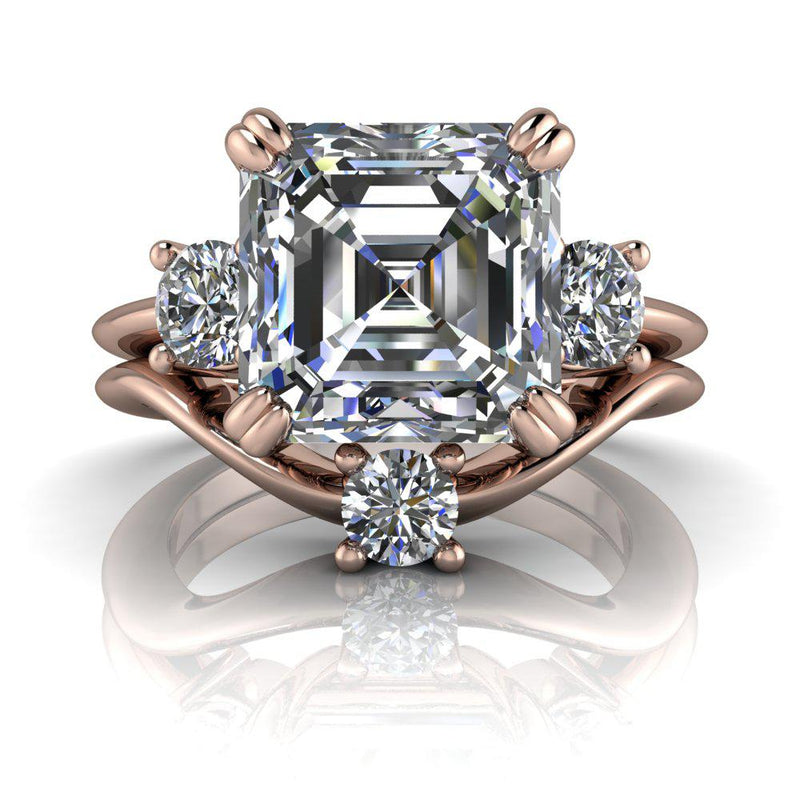 10kt rose gold Engagement Ring Bel Viaggio Designs, LLC