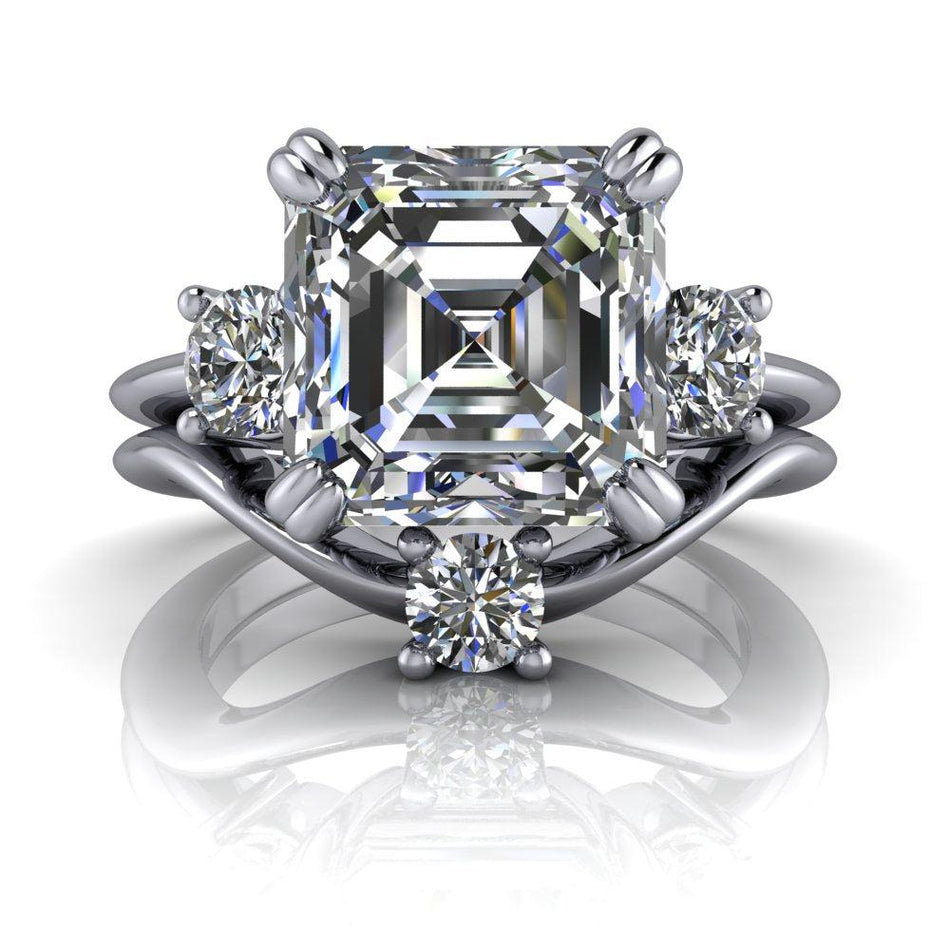 925 Silver Engagement Ring Bel Viaggio Designs, LLC