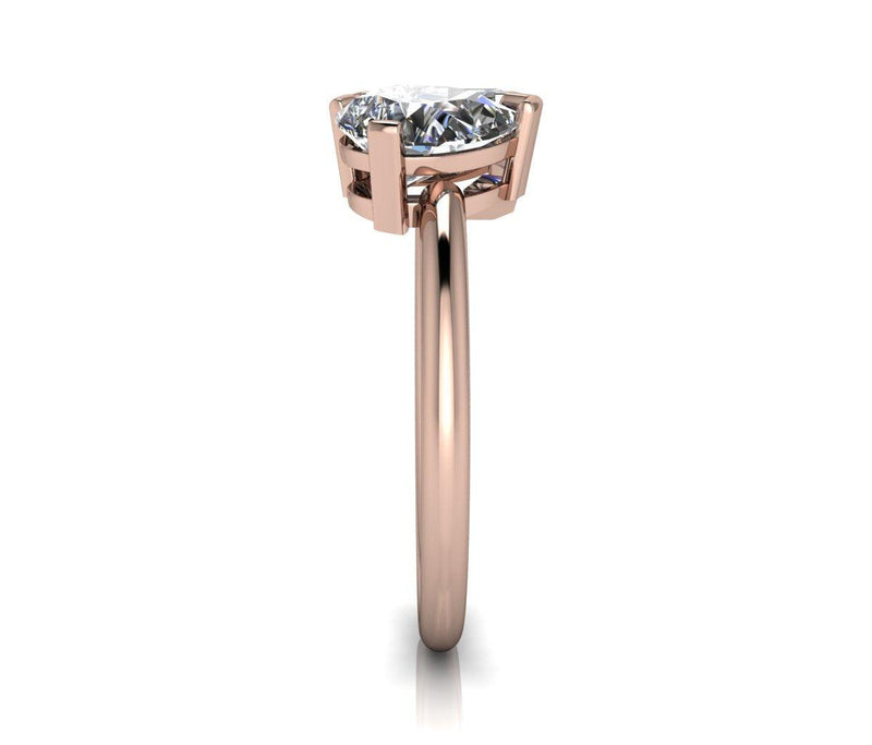 10kt rose gold Engagement Ring Bel Viaggio Designs, LLC