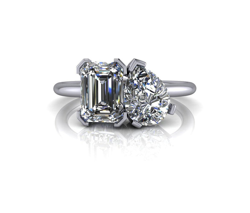 925 Silver Engagement Ring Bel Viaggio Designs, LLC