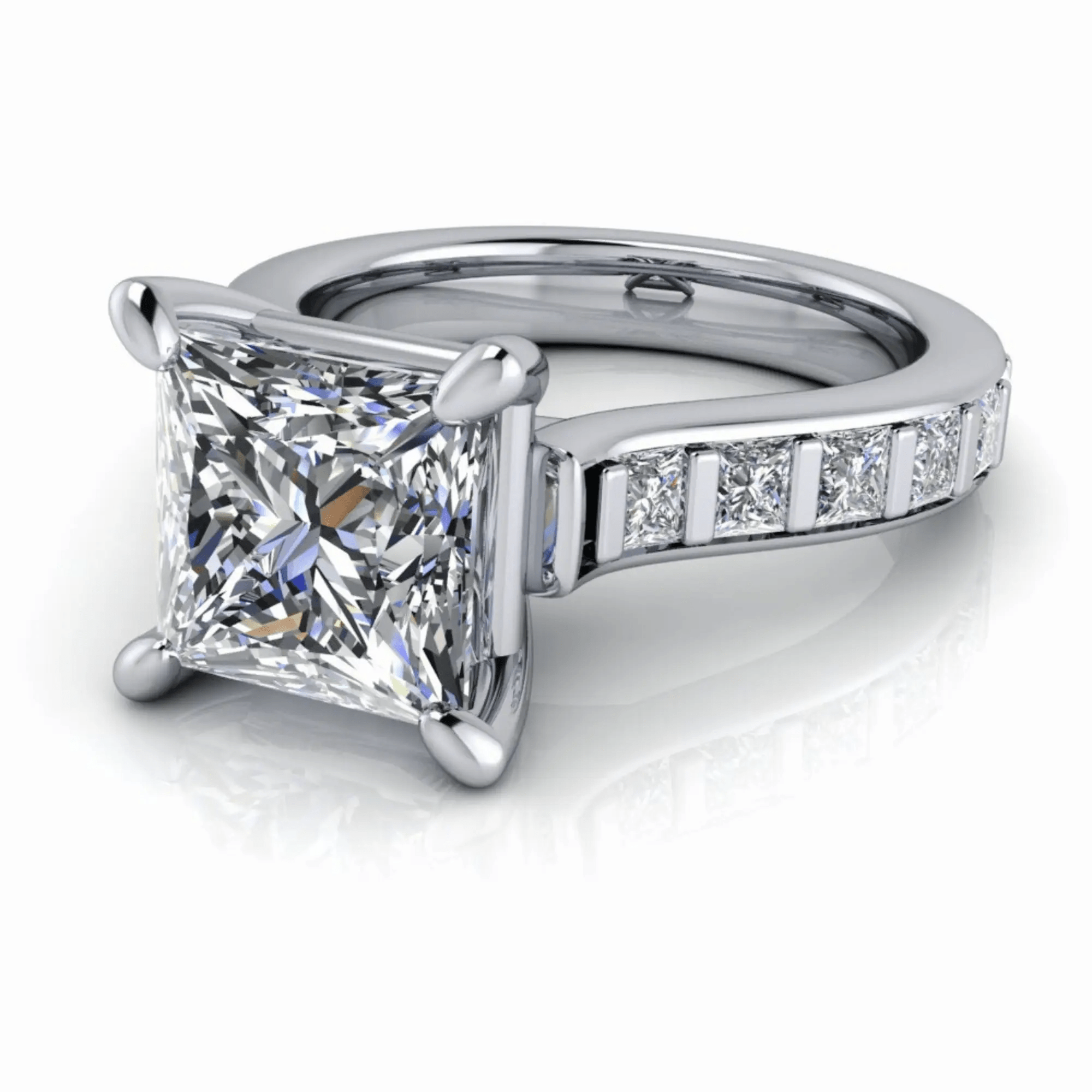 925 Silver Engagement Ring Bel Viaggio Designs, LLC