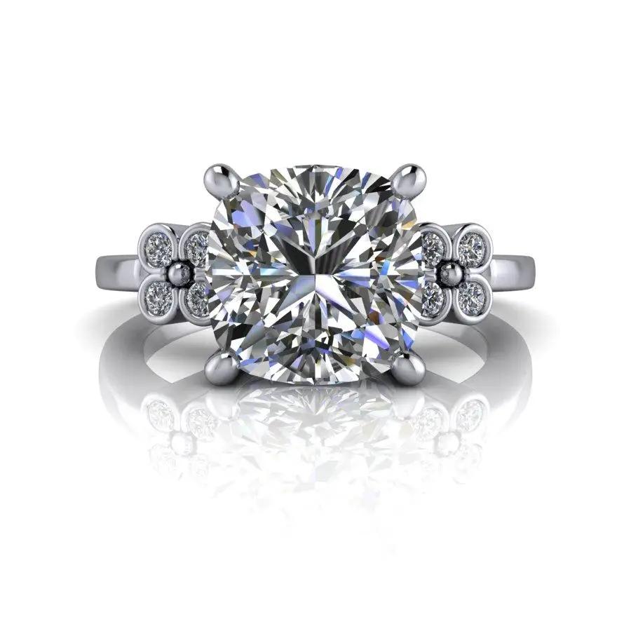 925 Silver Engagement Ring Bel Viaggio Designs, LLC