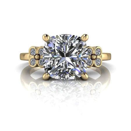 10kt yellow gold Engagement Ring Bel Viaggio Designs, LLC