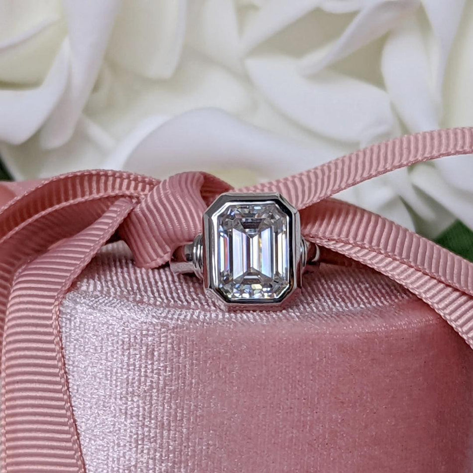 925 Silver Engagement Ring Bel Viaggio Designs, LLC