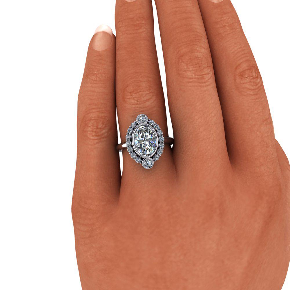 10kt rose gold Engagement Ring Bel Viaggio Designs, LLC