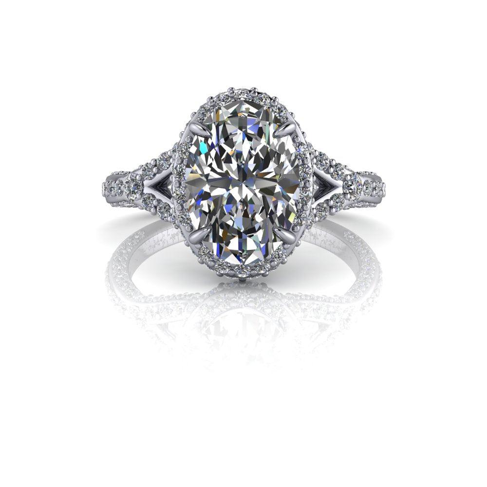 925 Silver Engagement Ring Bel Viaggio Designs, LLC