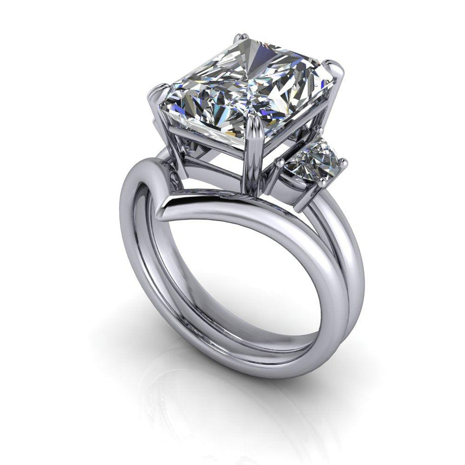 925 Silver Engagement Ring Bel Viaggio Designs, LLC