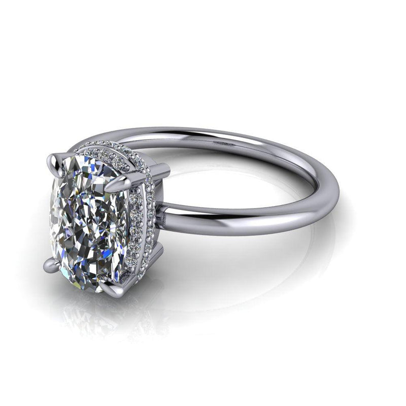 925 Silver Engagement Ring Bel Viaggio Designs, LLC