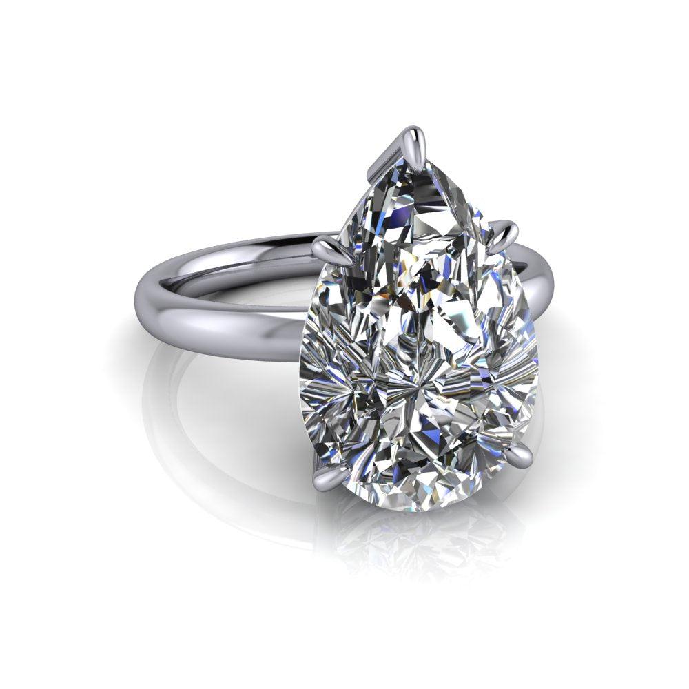 925 Silver Engagement Ring Bel Viaggio Designs, LLC