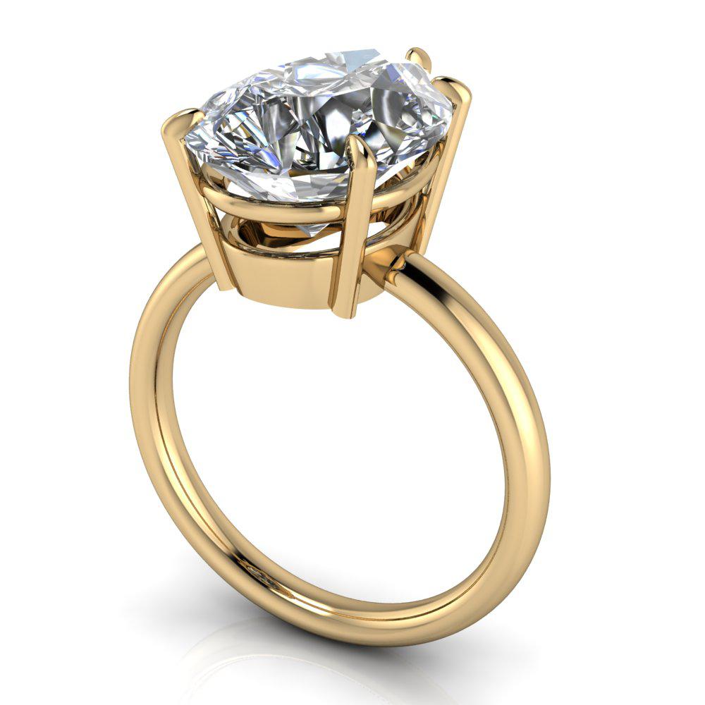 10kt yellow gold Engagement Ring Bel Viaggio Designs, LLC