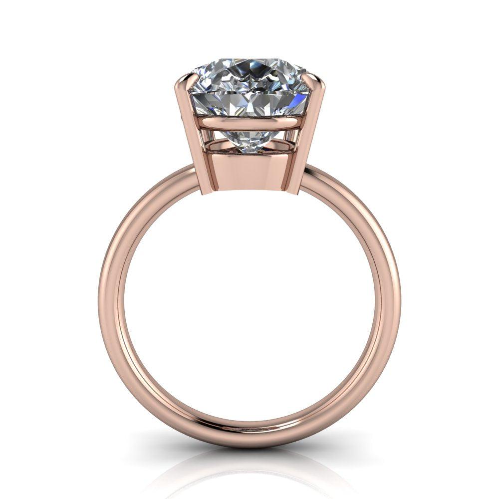 10kt rose gold Engagement Ring Bel Viaggio Designs, LLC