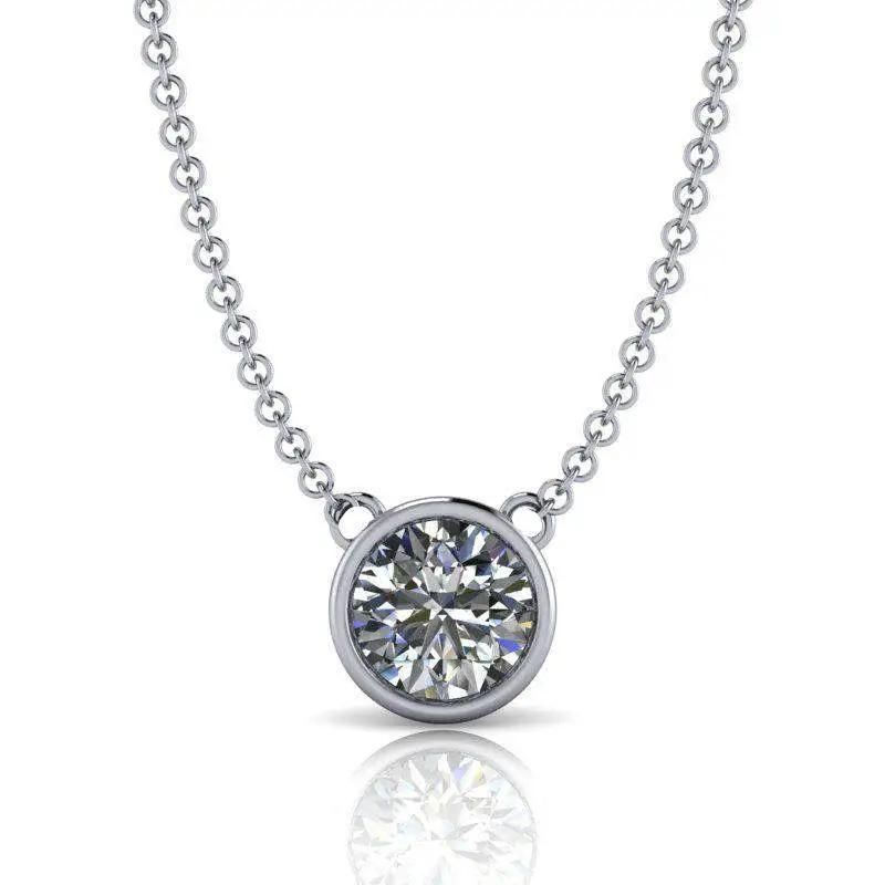 14 kt White Gold necklace Bel Viaggio Designs, LLC