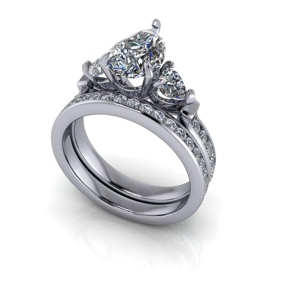925 Silver Engagement Ring Bel Viaggio Designs, LLC
