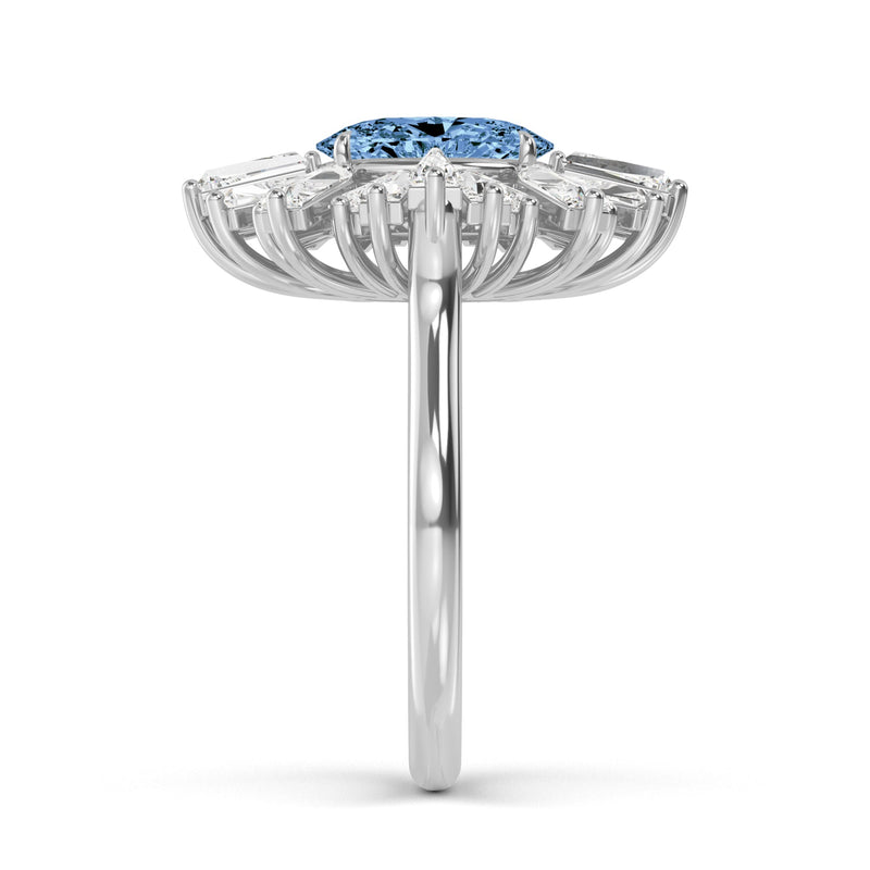 10kt white gold Ring Bel Viaggio Designs, LLC