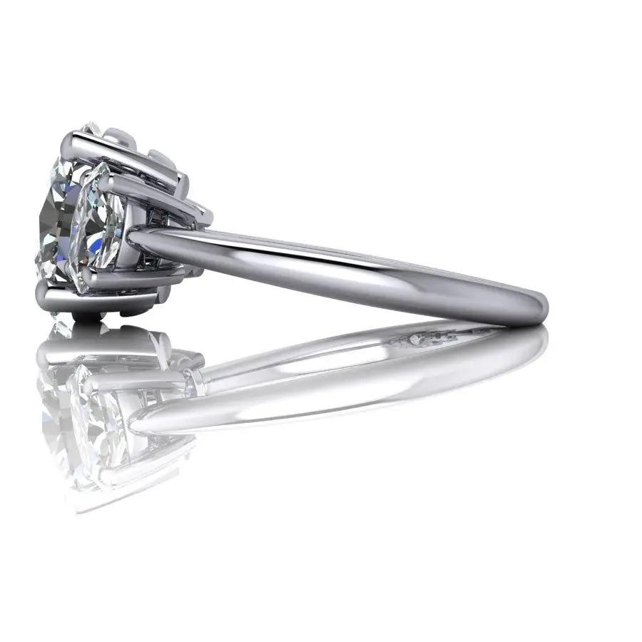 925 Silver Engagement Ring Bel Viaggio Designs, LLC