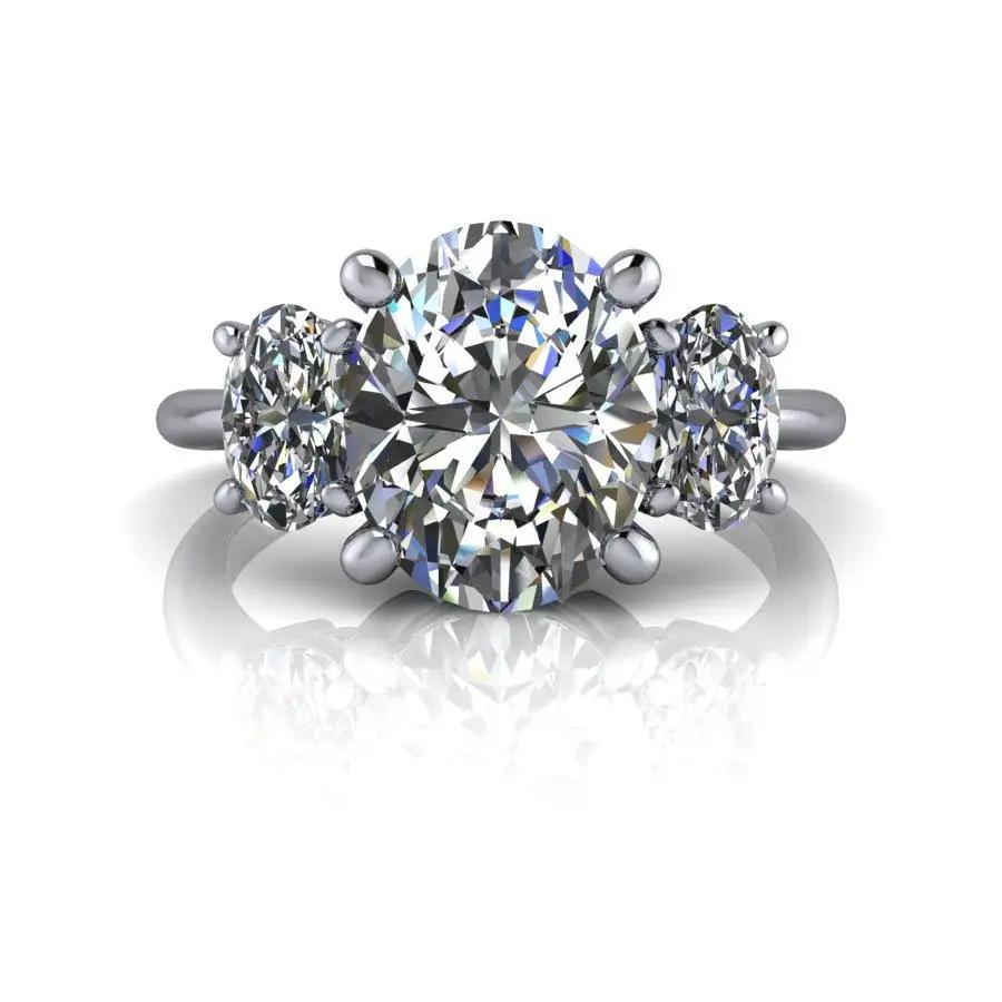 925 Silver Engagement Ring Bel Viaggio Designs, LLC