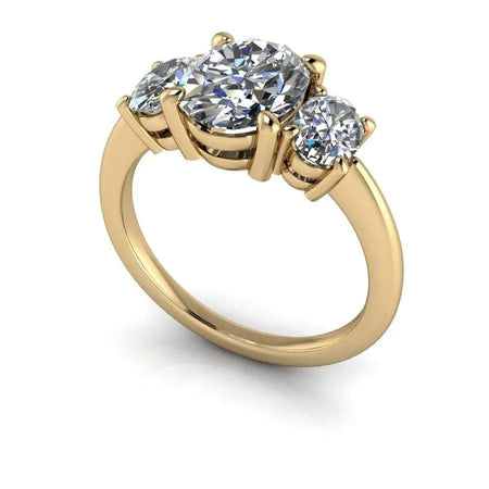 10kt yellow gold Engagement Ring Bel Viaggio Designs, LLC