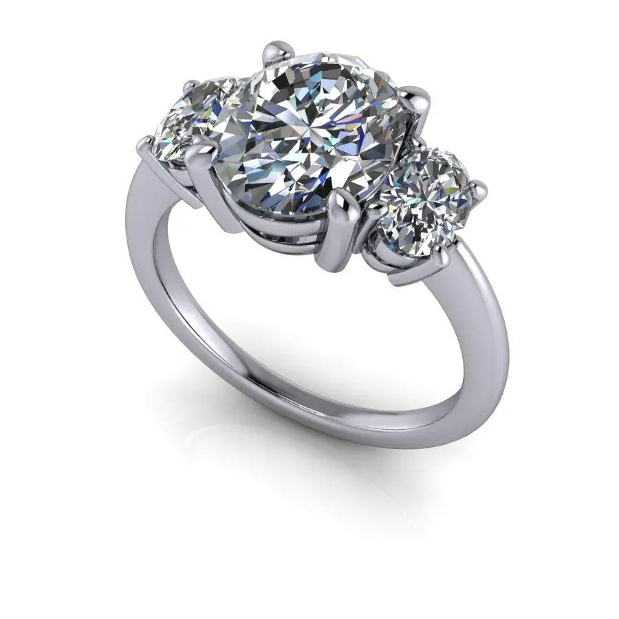 925 Silver Engagement Ring Bel Viaggio Designs, LLC