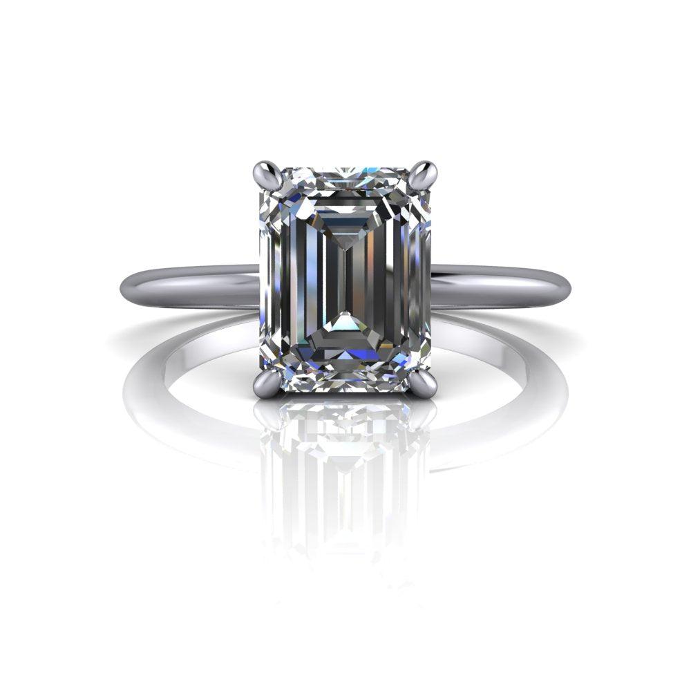 925 Silver Engagement Ring Bel Viaggio Designs, LLC