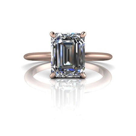 10kt rose gold Engagement Ring Bel Viaggio Designs, LLC