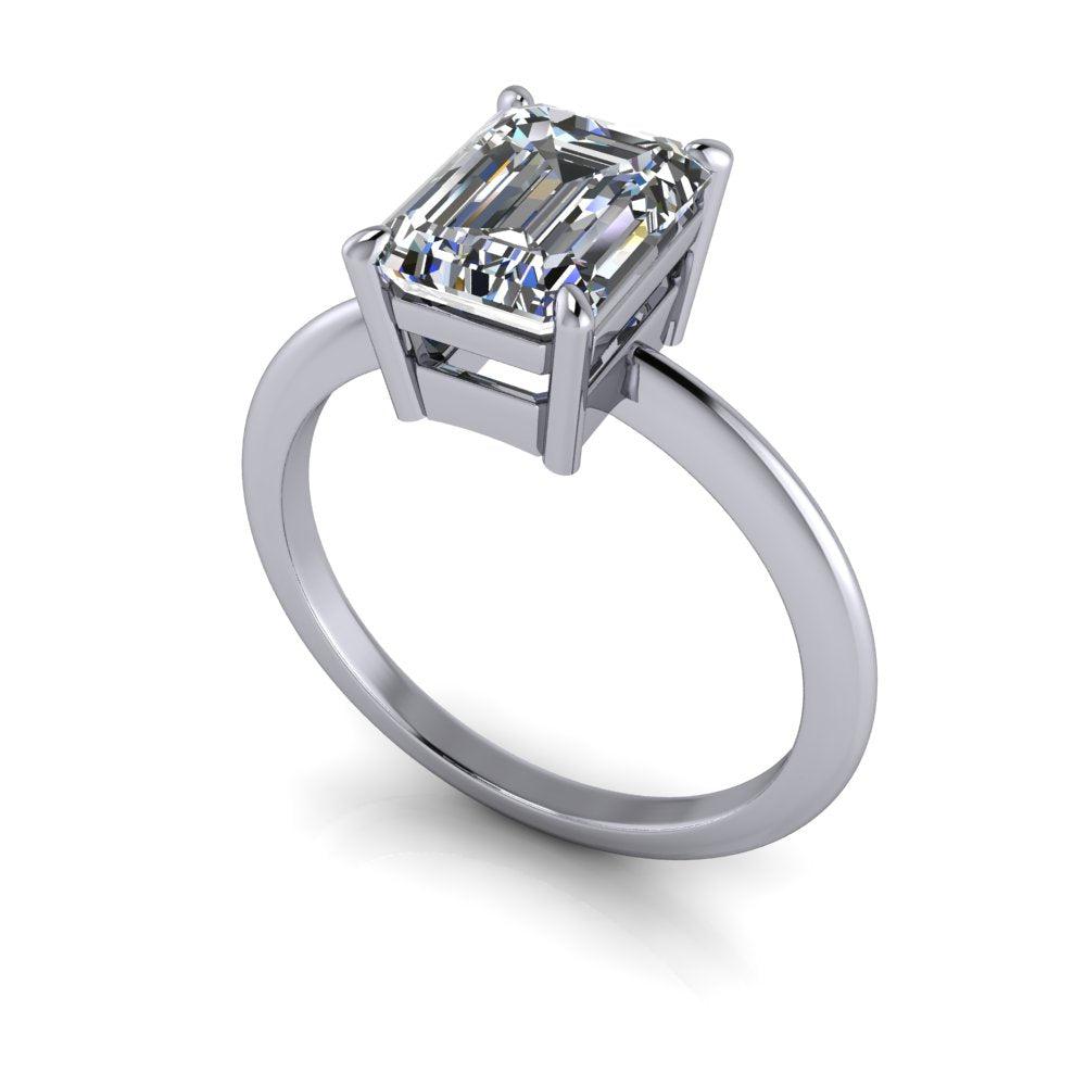 925 Silver Engagement Ring Bel Viaggio Designs, LLC