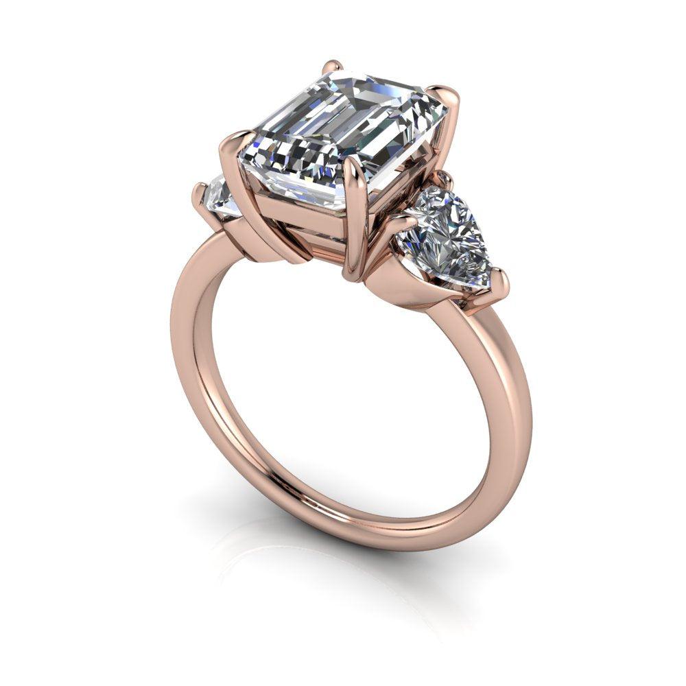 10kt rose gold Engagement Ring Bel Viaggio Designs, LLC