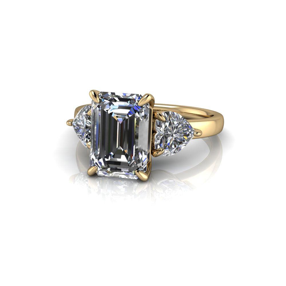 14kt yellow gold Engagement Ring Bel Viaggio Designs, LLC