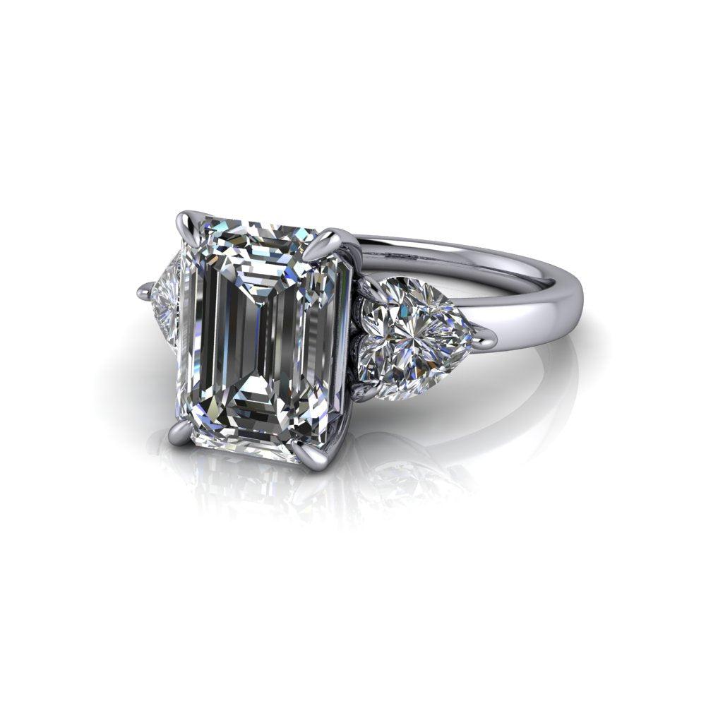 925 Silver Engagement Ring Bel Viaggio Designs, LLC