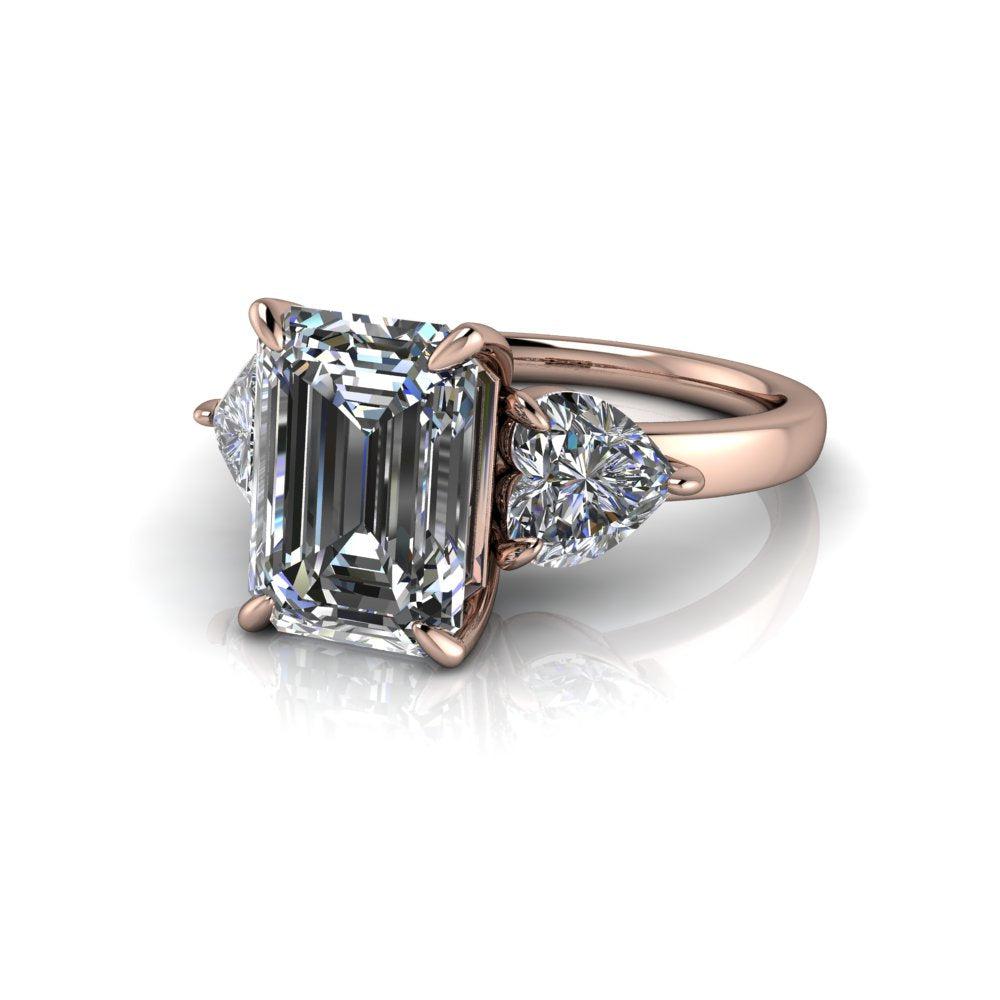 10kt rose gold Engagement Ring Bel Viaggio Designs, LLC