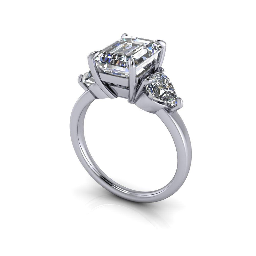 925 Silver Engagement Ring Bel Viaggio Designs, LLC