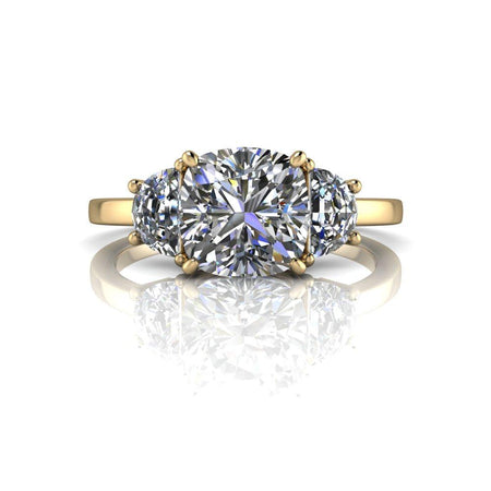 10kt yellow gold Engagement Ring Bel Viaggio Designs, LLC