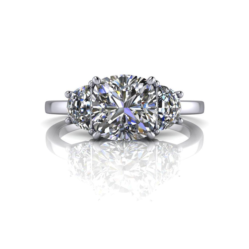 925 Silver Engagement Ring Bel Viaggio Designs, LLC