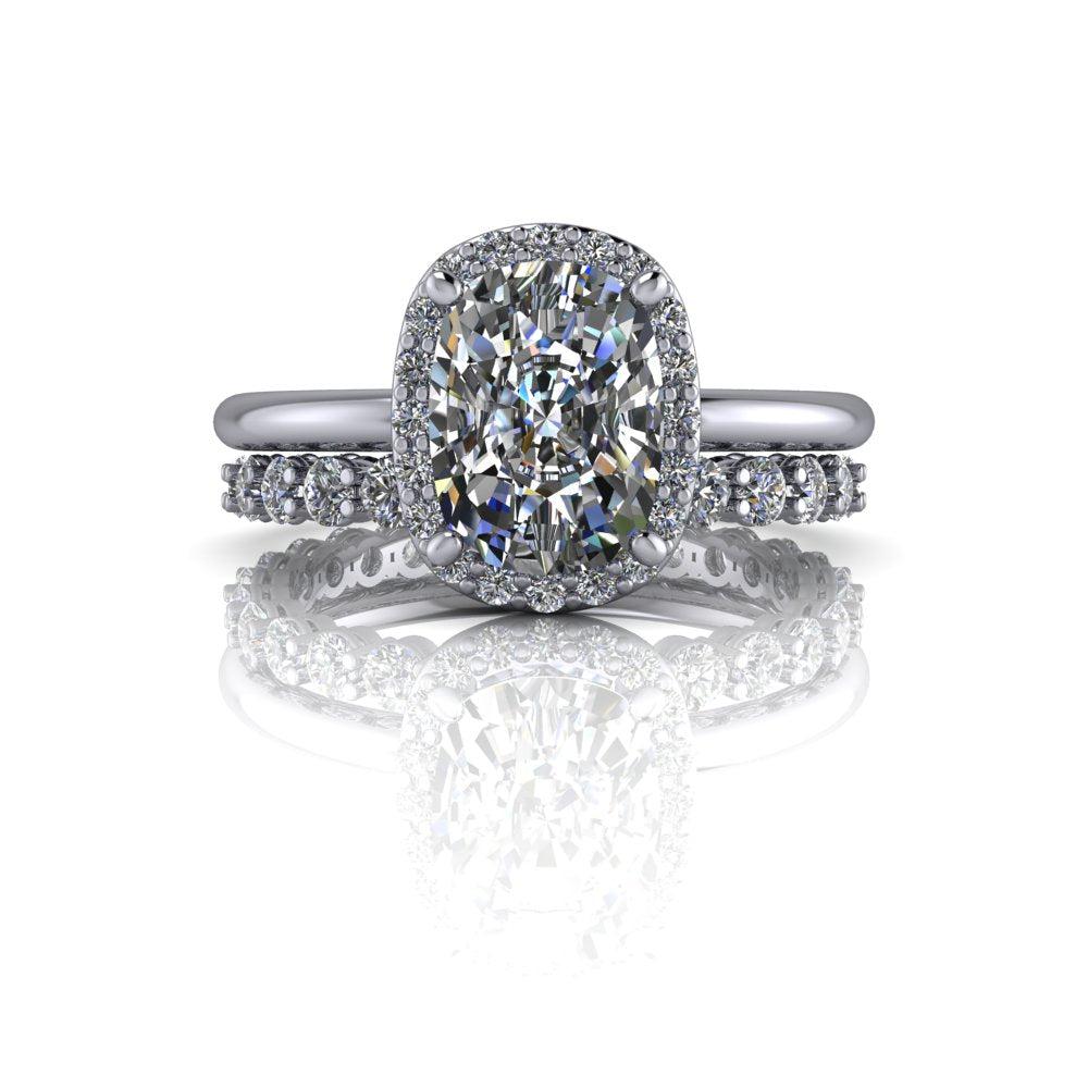 925 Silver Engagement Ring Bel Viaggio Designs, LLC