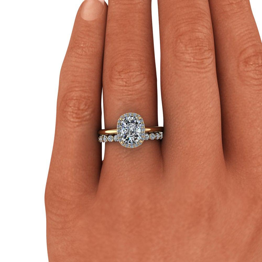 10kt rose gold Engagement Ring Bel Viaggio Designs, LLC