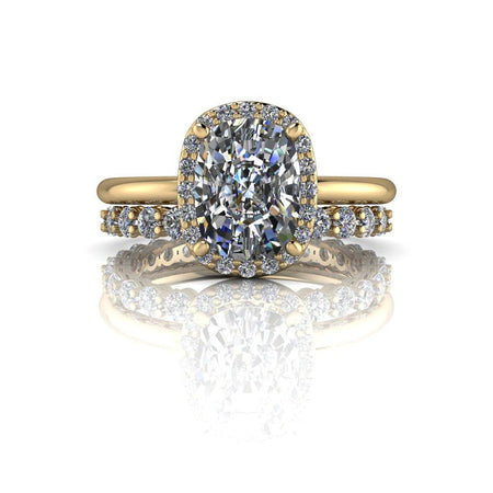 10kt yellow gold Engagement Ring Bel Viaggio Designs, LLC