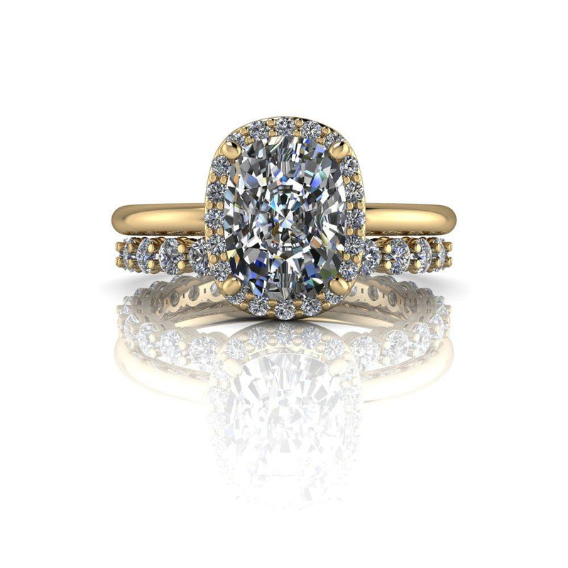 10kt yellow gold Engagement Ring Bel Viaggio Designs, LLC