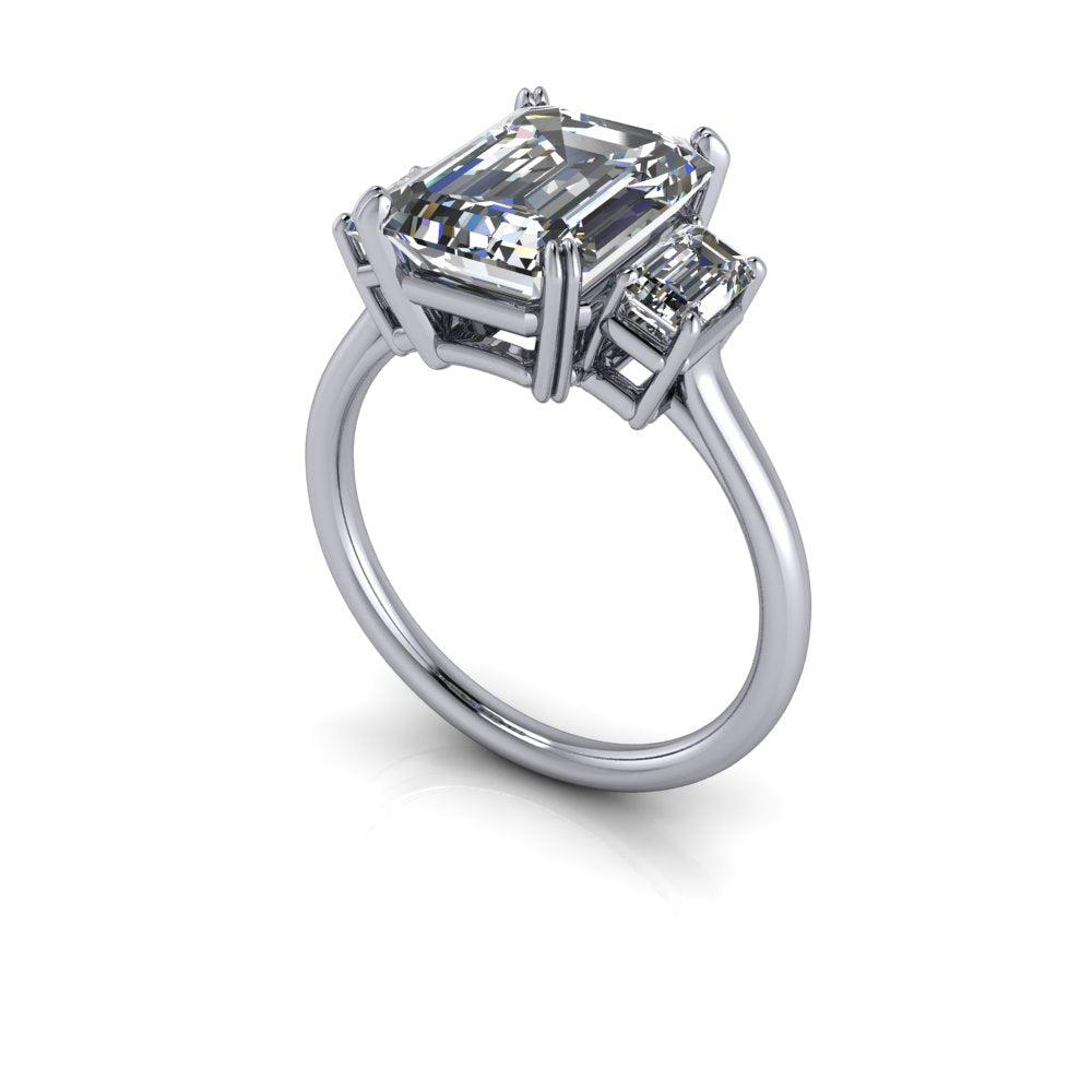 925 Silver Engagement Ring Bel Viaggio Designs, LLC