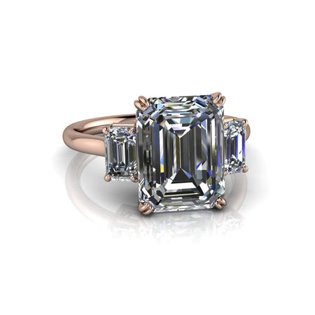 10kt rose gold Engagement Ring Bel Viaggio Designs, LLC