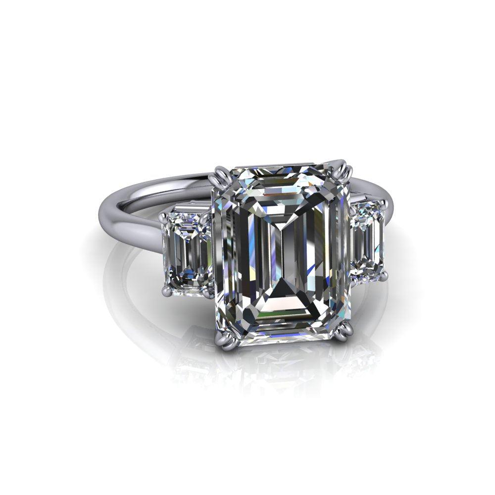 925 Silver Engagement Ring Bel Viaggio Designs, LLC