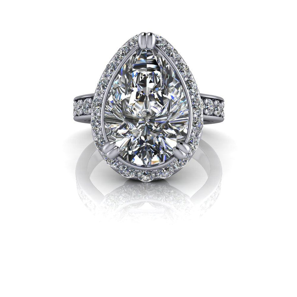 925 Silver Engagement Ring Bel Viaggio Designs, LLC
