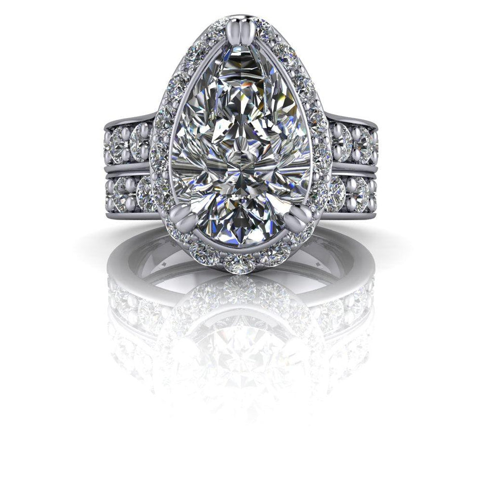 925 Silver bridal set Bel Viaggio Designs, LLC