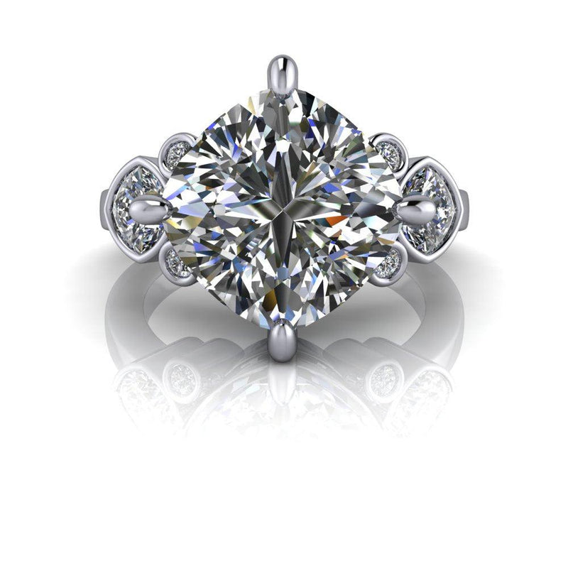 925 Silver Engagement Ring Bel Viaggio Designs, LLC