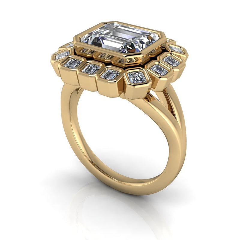 10kt yellow gold Ring Bel Viaggio Designs, LLC