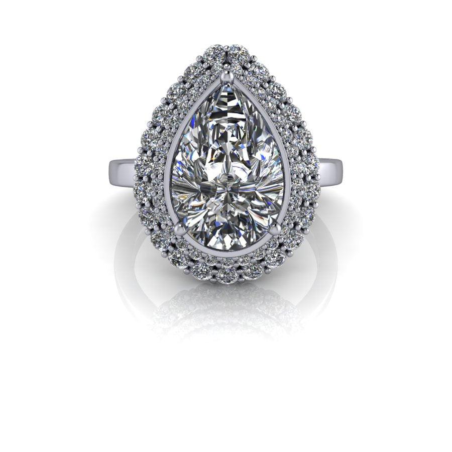925 Silver Engagement Ring Bel Viaggio Designs, LLC